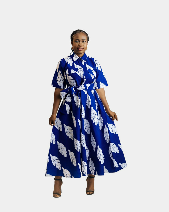 Awuraa Ama Mxi Shirt Dress