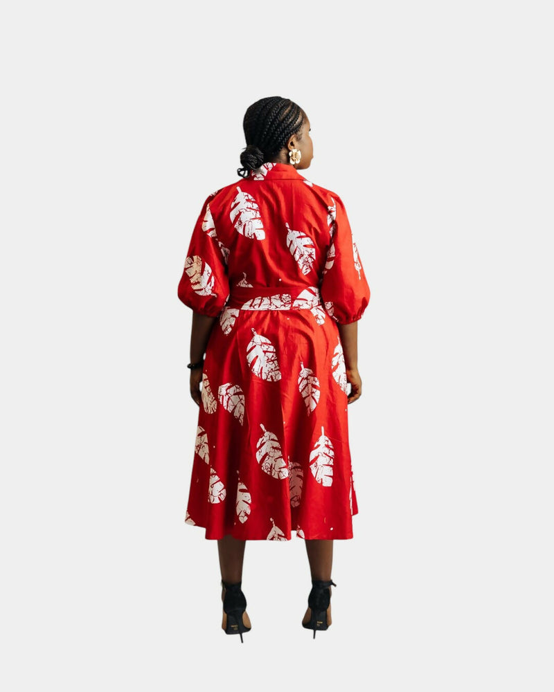 Christiana Midi shirt Dress