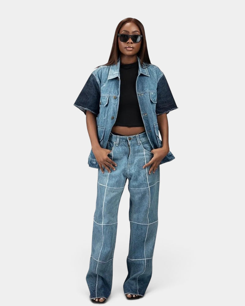 Denim Grid
