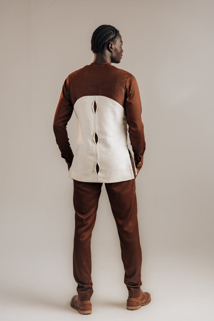 Ivory Shield Suit