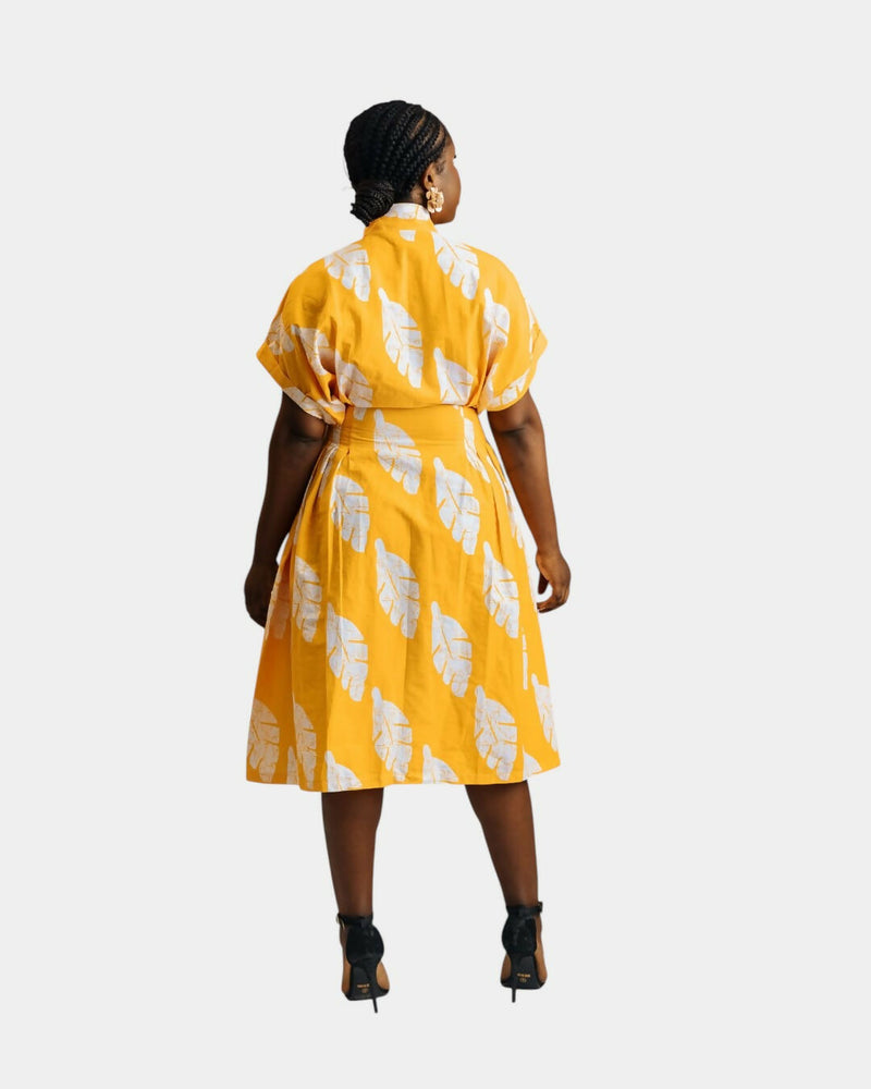 Joana Short Sleeves Midi Shirt