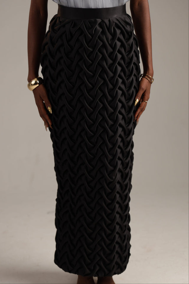 Nacellia Black Skirt