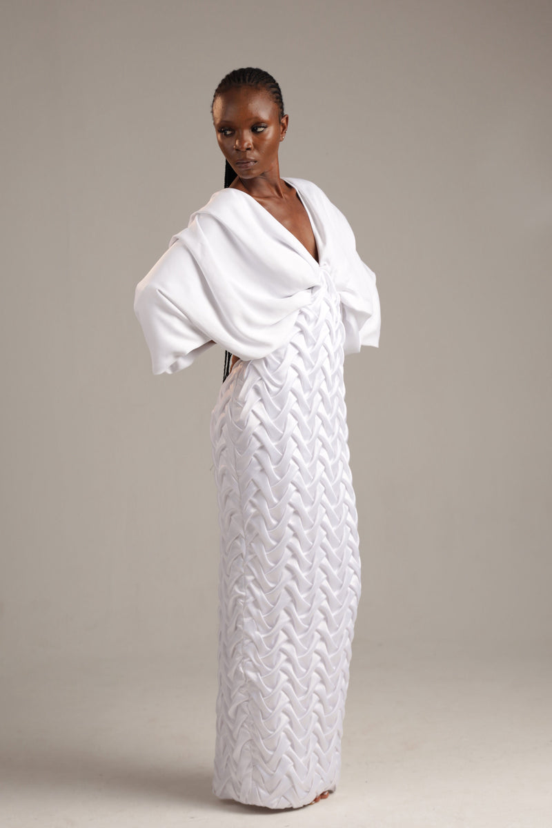Nacellia White Dress