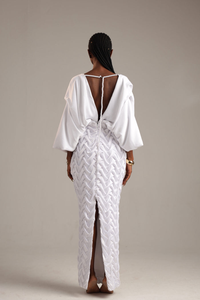 Nacellia White Dress