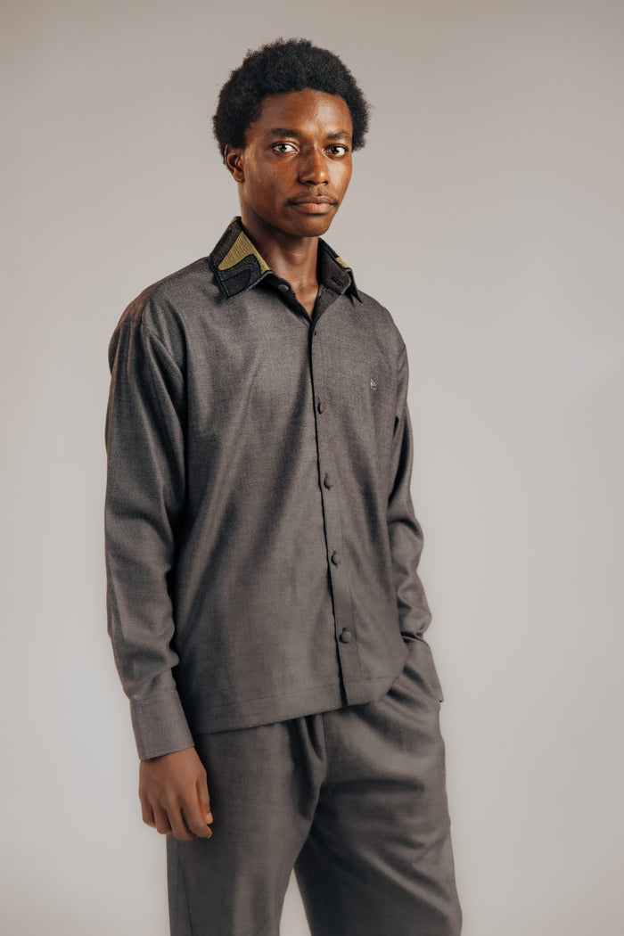 Slate Contrast Collar
