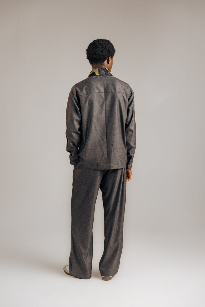 Slate Contrast Collar